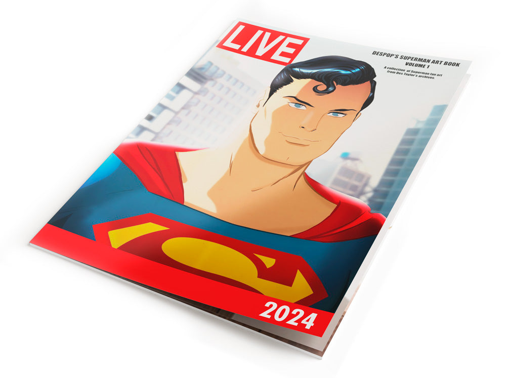 Superman Art Book : Des Taylor